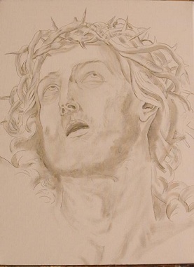 Copia Cristo - Guido Reni - Grisaglia
