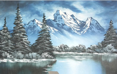 Paesaggi invernali da dipingere