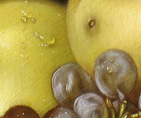Canestra di Frutta di Caravaggio - Goccioline