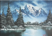 Paesaggi invernali da dipingere
